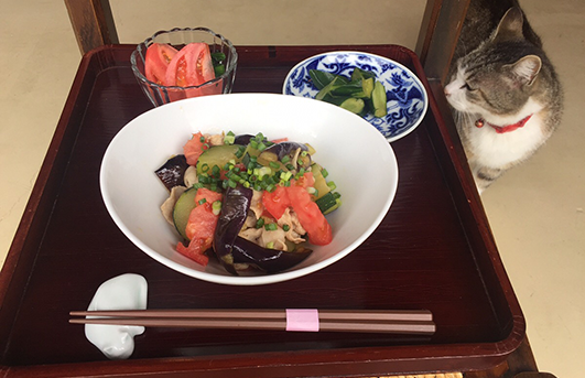 豚肉と野菜のうまダレ和え